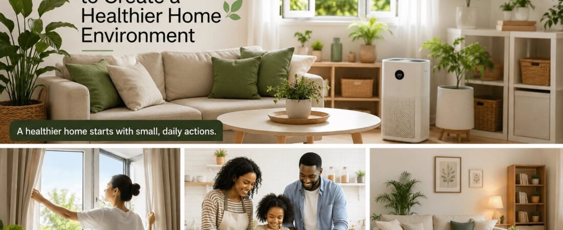 Healthier Home Environment: 7 Tips for a Better Lifestyle