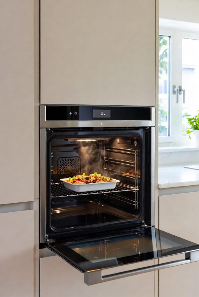 Energy-efficient smart ovens for healthy cooking