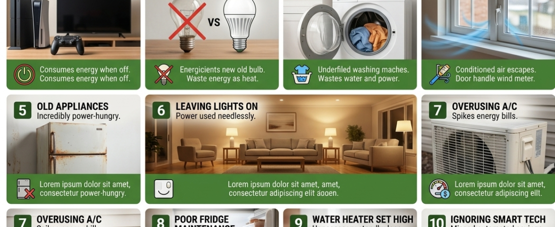 10 Things in Your Home That Could Be Wasting Energy and Increasing Your Bills
